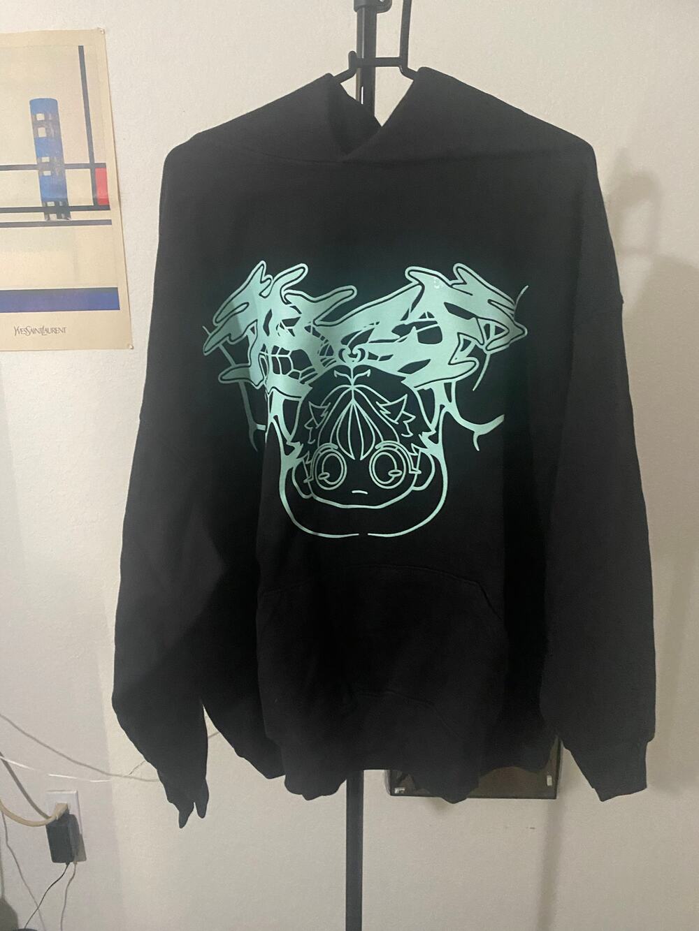 Kid Laroi x Rose in Good Faith Life Goes on Hoodie Size Medium
